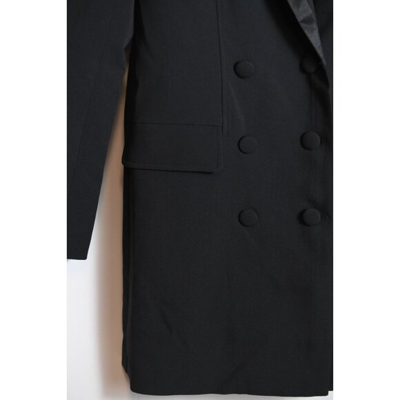 JASON WU Woman's Navy and Black Tuxedo Jacket Blazer Size S NEW - Picture 5 of 15